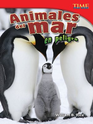 cover image of Animales del mar en peligro (Endangered Animals of the Sea)